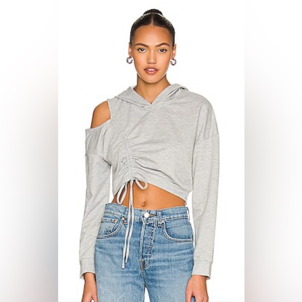 Kyla Ruched Sweatshirt
superdown Gray